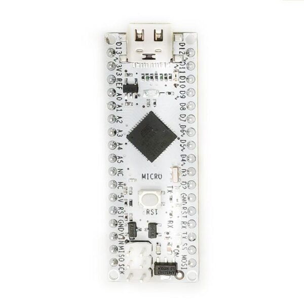 White Color Pro Micro Development Board for Arduino IDE Programming