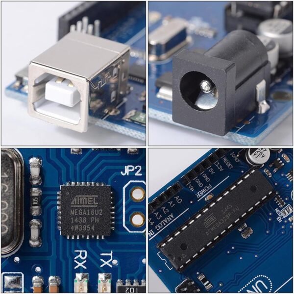 Cmxelcs ESD Packing MCU ATMEGA328 Development Board for Arduino Uno R3 - Image 4