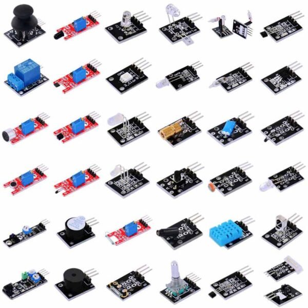 Free Shipping! 37 in 1 Sensor Kits Module for Arduino