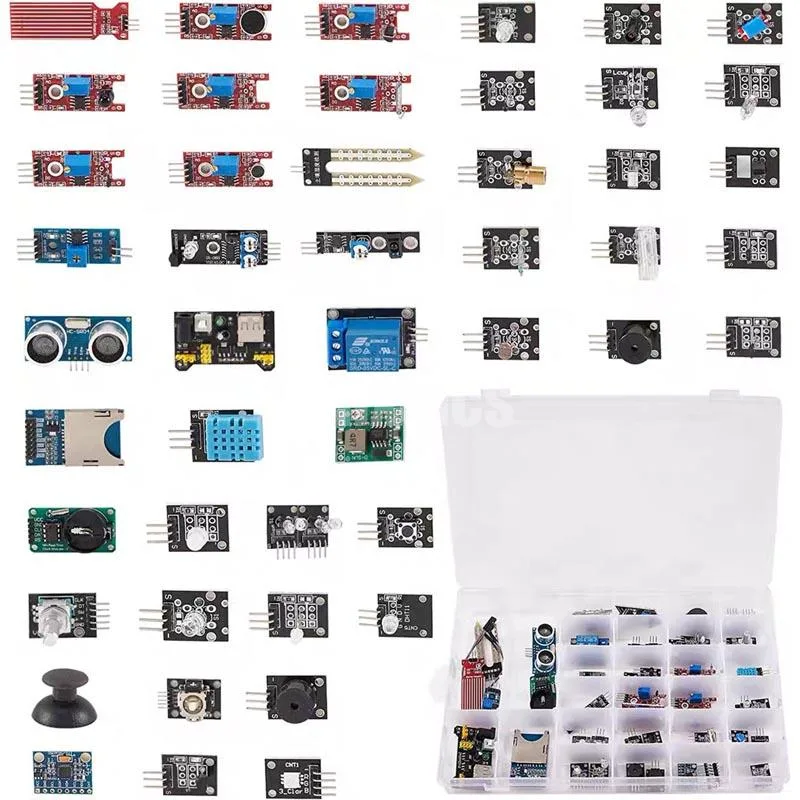 Free Shipping! 37 in 1 Sensor Module Kits for Arduino 3 free shipping 45 in 1 sensor module kits