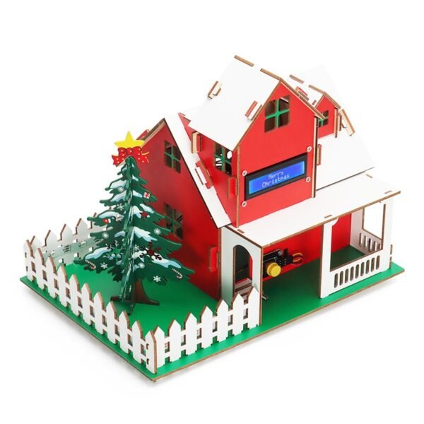 Cmxelcs Christmas Atmosphere Smart Home Beginner Kit for IOT STEM Education
