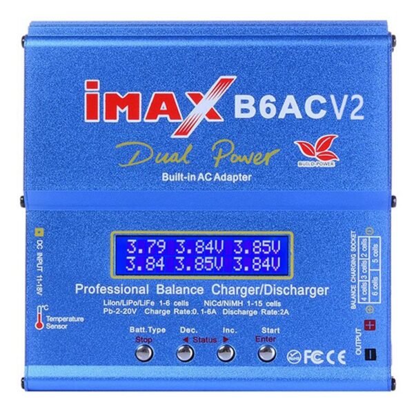 Cmxelcs imax B6AC V2 Balance Charger 80W RC Lipo NiMH NiCd Lithium Battery Charger