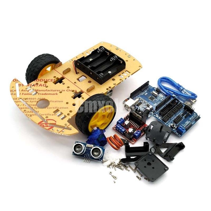 2 wheel drive smart car kits for arduino programming