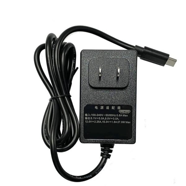 5.1V 5A TYPE-C Wired Power Adapter for Raspberry Pi 5 Charger