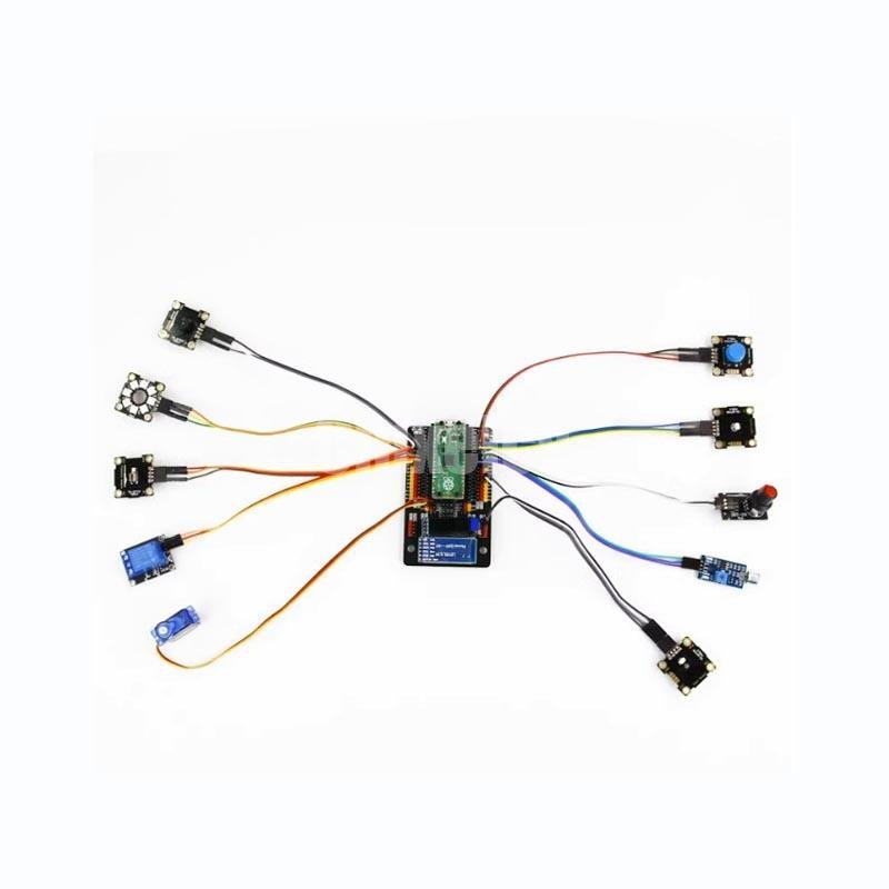 Just for show how to use with Raspberry Pi PICO 2W, shipment not included the sensor modules