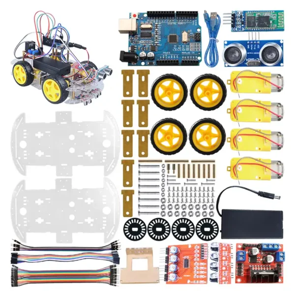 Cmxelcs Intelligent Car Kit for Arduino STEM Robot Education