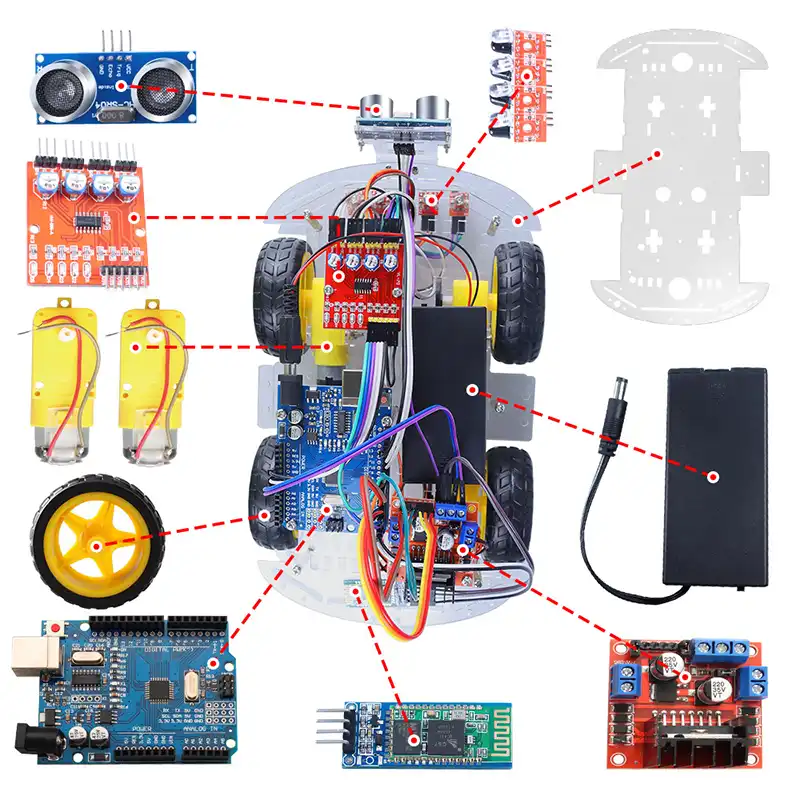 STEM Learning Kit for Arduino Car Robot