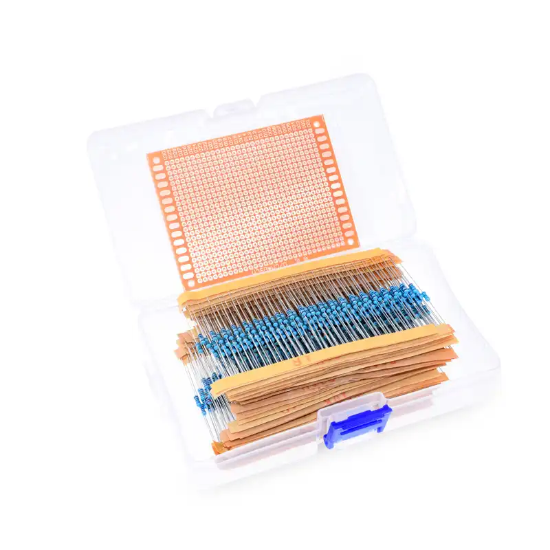 Cmxelcs Resistor Pack, 100 ohm 1k 10k 100k value resitor set