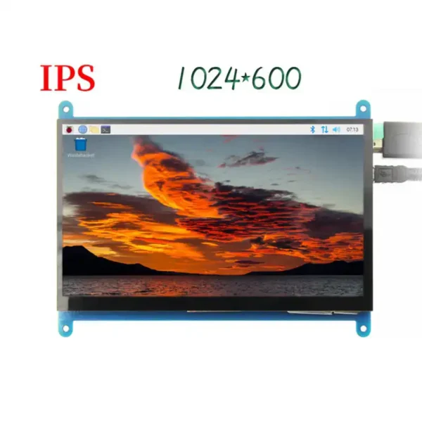 Chengsuchaung 7 inch Lcd Screen Module, Raspberry Pi TFT Display