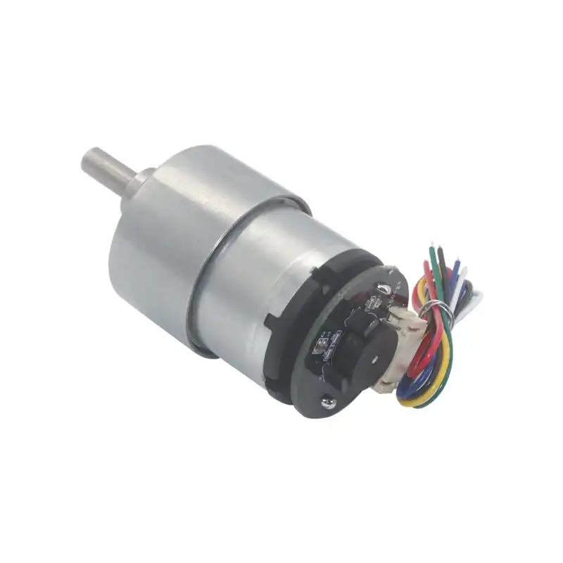 Chengsuchuang JGB37-520 DC Reduction Motor, Hall Encoder for Car (2)