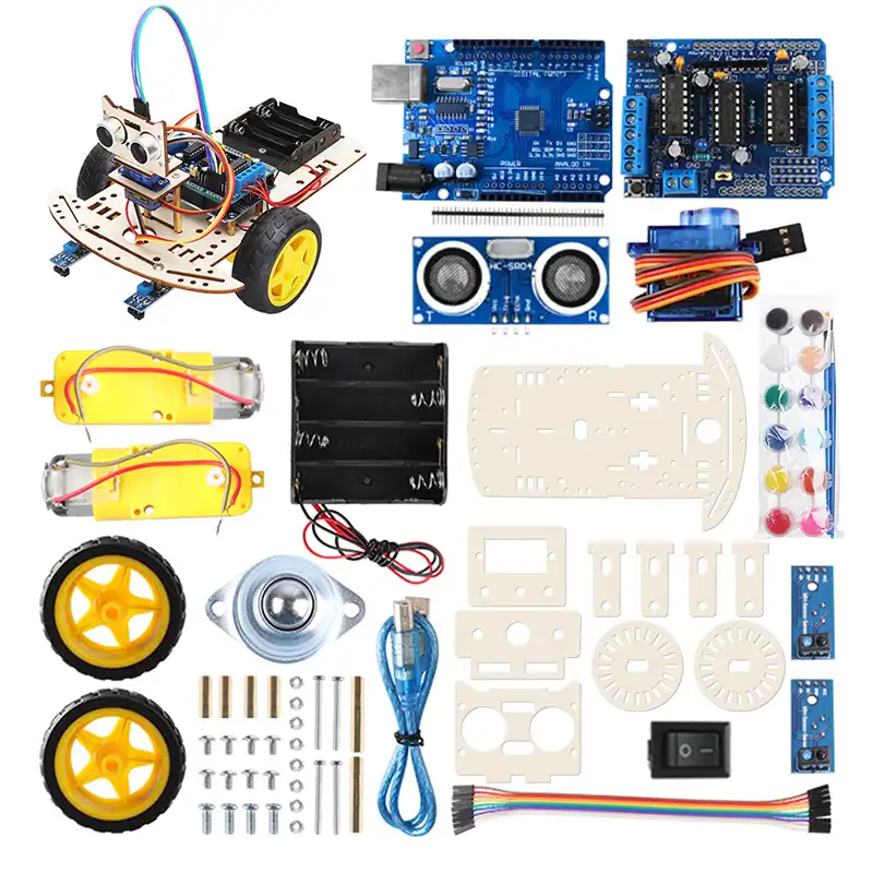 Loose shipment of Chengsuchuang STEM Education for Arduino Robotics Car Kit
