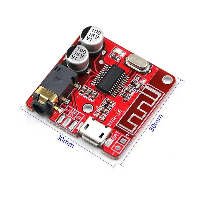 Size of the bluetooth amplifier board lossless decoding module