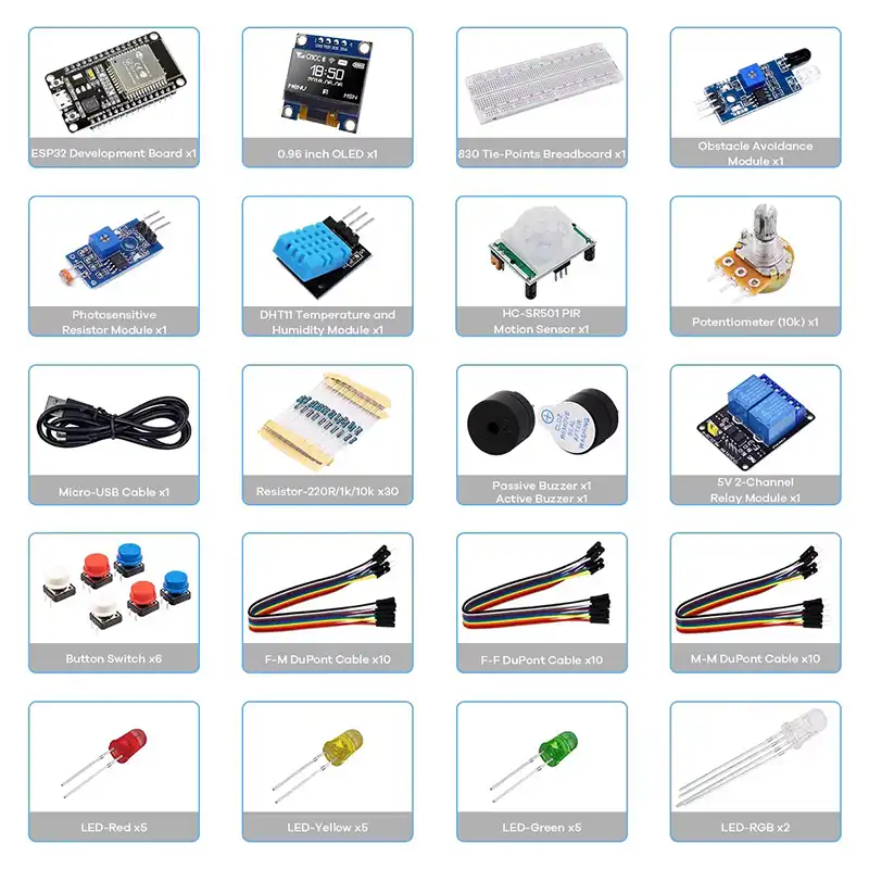 Electronic Components Kist List