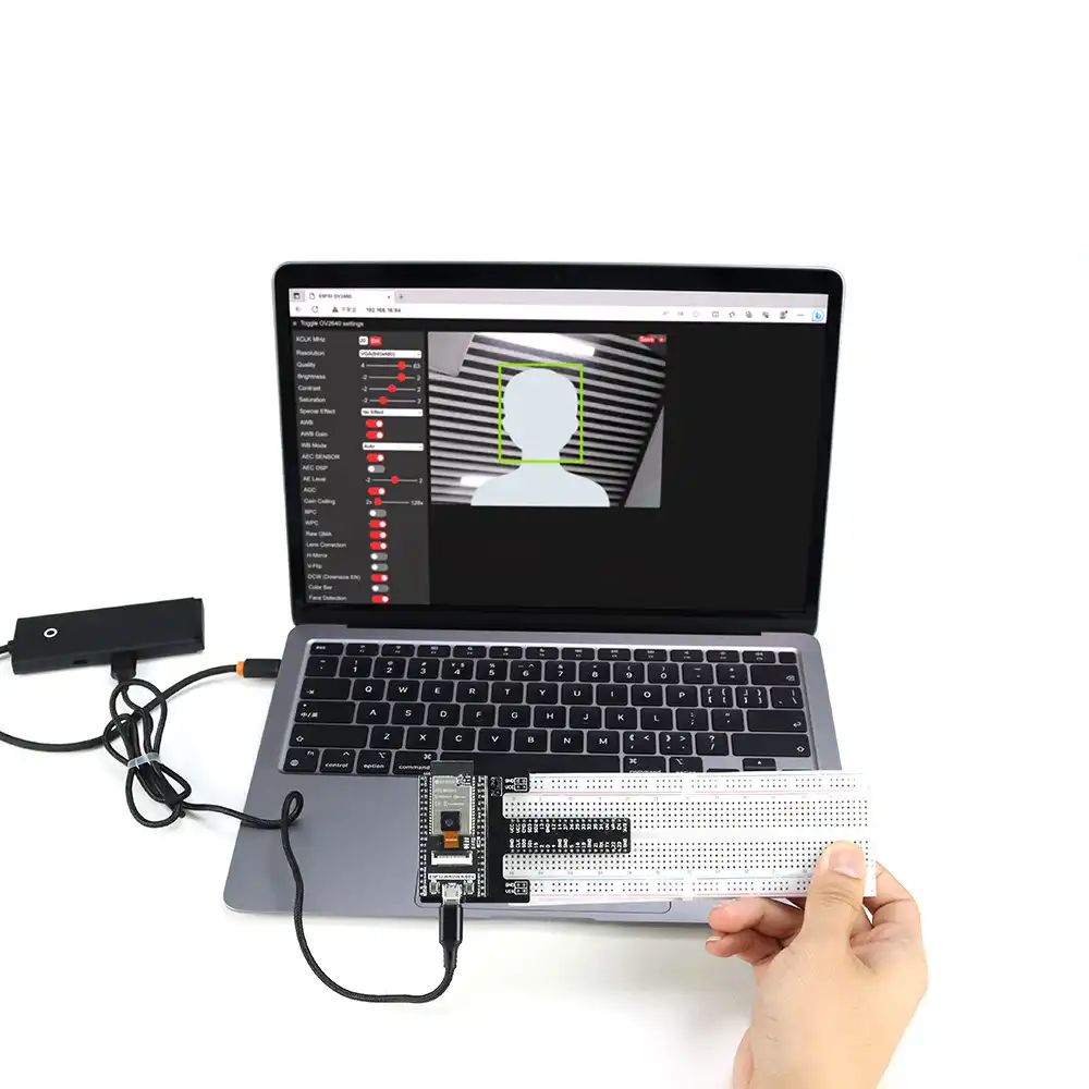 Camera function of the esp32 wrover kit