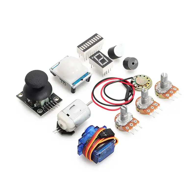 Detail of electronic components list of esp 32 kit