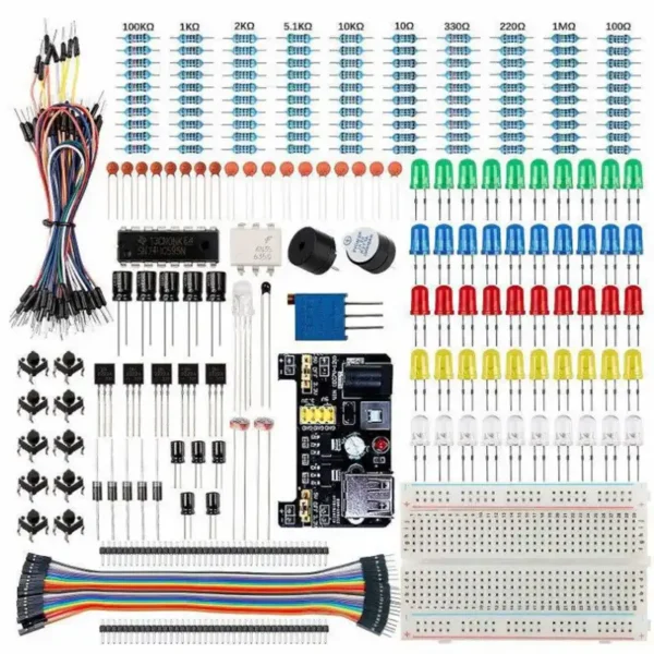 Chengsuchuang Electronic Components Circuit Breadboard Pack for Arduino Starter Kit