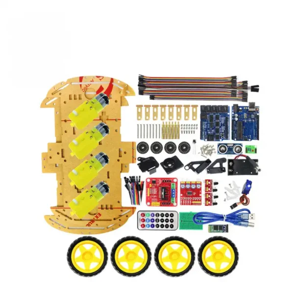 STEM Education 4WD Robot Car Kit for Arduino Starter Kit