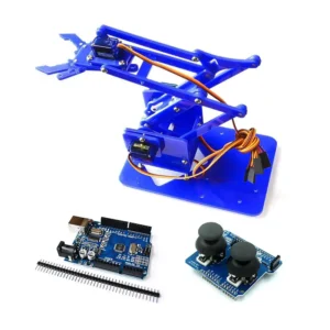 4 Degree of Freedom Plastic Material Diy Robotic Arm for Arduino Starter Kit