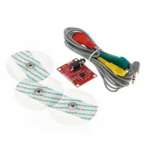 AD8232 Sensor Module for ECG Data Collection and Monitoring Application