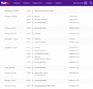 Canada order shipment from chengsuchuang cmxelcs