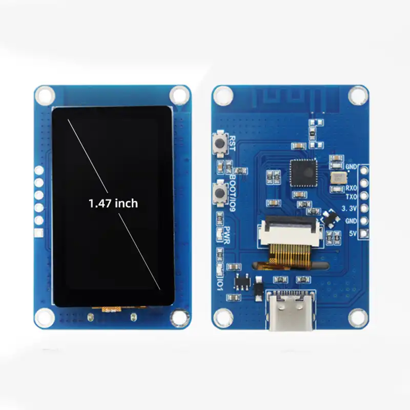 LCD Size of esp32 c3 development board