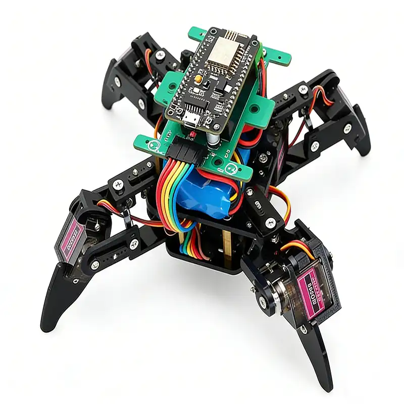 ESP32 Spider Kit for STEM Education Quadruped Robotics