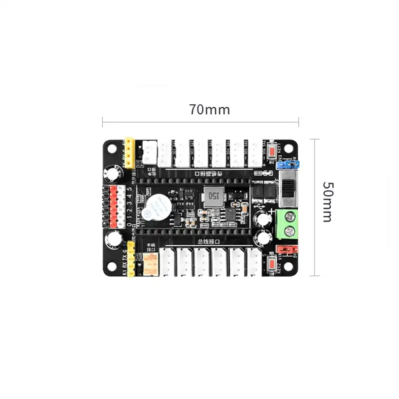Cmxelcs Multi Function Shield Board for STM32, Raspberry Pi Pico 6 PCB Size of multi function shield board arduino