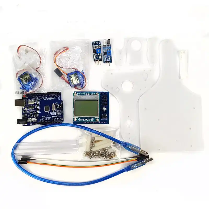 Cmxelcs STEM Education Automatic Sorting Robotics Kit 4 Automatic Sorting Robot Kit in bulk parts shipment