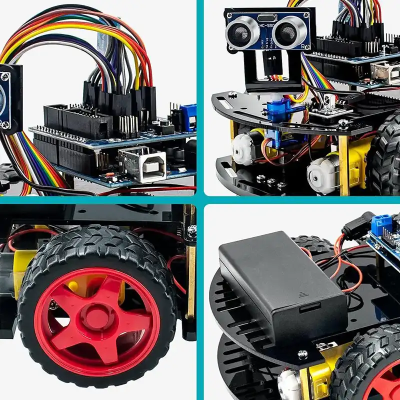 STEM Education Arduino Kit Robot Classsroom Set 2 Assembled arduino car kits