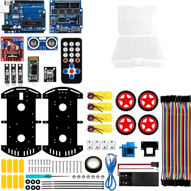 STEM Education Arduino Kit Robot Classsroom Set 3 Packing list of arduino robot kit