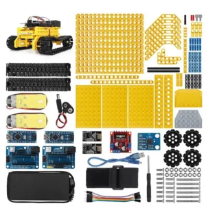 Cmxelcs New Tracked Robot Kit for STEM Education